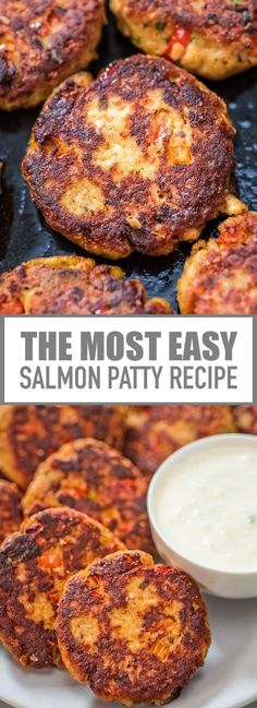 the most easy salmon patty recipe