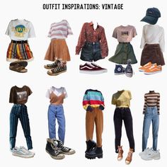 Artsy Retro Outfits, Artsy Classic Style, 80s Style Inspiration, Outfit Ideas 80s Style Vintage, 90s Retro Outfits Vintage Inspired, Retro School Outfits, Cute 80’s Outfits, Clothes From The 80s Outfits, Outfit Ideas 80s Style Summer