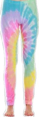 Playful Multicolor Cotton Leggings, Fun Multicolor Bottoms For Loungewear, Multicolor Fitted Casual Leggings, Casual Fitted Multicolor Leggings, Fitted Multicolor Casual Leggings, Casual Fitted Rainbow Bottoms, Multicolor Stretch Cotton Leggings, Stretch Multicolor Cotton Leggings, Casual Summer Tie Dye Leggings