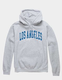 Los Angeles California Script Unisex Hoodie. Large Graphic On Front. Hoodie. Long Sleeve. 60% Polyester, 40% Cotton. Machine Wash.this Item Is Unisex Fit And Sizing.this Item Is Made To Order And May Take A Few Extra Days To Process. All Other Products In Your Order Will Be Shipped Separately. Collegiate Hoodie With Logo Print For Fall, Winter Fan Apparel Hoodie In Athletic Heather, Collegiate Hooded Hoodie With Logo Print, Collegiate Fleece Hoodie With Graphic Print, Gray Varsity Hoodie For Streetwear, Varsity Hoodie With Graphic Print For Winter, Athletic Heather Hooded Hoodie For Streetwear, Winter Varsity Hoodie With Graphic Print, College Gray Fleece Hoodie