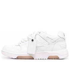 OFF-WHITE Out Of Office Sneakers White OMIA189F21LEA0010101 (SNKR/Skate/Casual/Leather) Out Of Office Sneakers, Office Sneakers, Off White Out Of Office, Out Of Office, White Out, Sneakers White, Off White, Sneakers, Leather