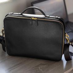 Levenger | Women's Leather Business Briefcase Commuter Backpack Women, Modern Briefcase, Stylish Laptop Bag, Womens Work Bag, Smart Organization, Briefcase Women, Business Briefcase, Laptop Briefcase, A Notebook