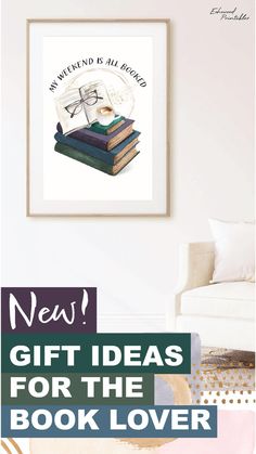 the new gift ideas for the book lover in this postcard is perfect to put on your