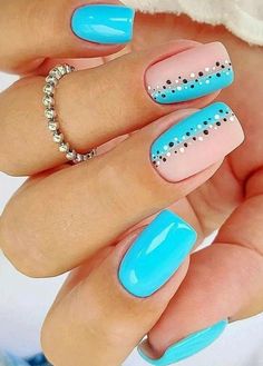 Get inspired with these trendy and vibrant summer nail designs! Discover step-by-step tutorials and tips for a perfect summer manicure. #SummerNailDesigns #SummerNails #SummerNailArt #SummerVibesNails Pretty Nail Art Designs, Trendy Nail Art, Short Acrylic Nails Designs, Gel Nail Designs, Fancy Nails, Summer Nail