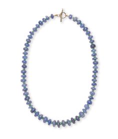 Stunning purple-blue tanzanite and precious emerald beaded necklace. With 14k yellow gold toggle and ring closure. Inner Knowing, Hoop Charms, Emerald Bead, Make Waves, Blue Tanzanite, Unique Characteristics, Bridal Belt, 14k Gold Necklace, Fall Accessories