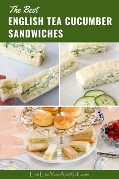 the best english tea cucumber sandwiches