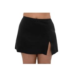 You'll have fun in the sun when you rock this Women's Fit 4 U Split Skirt Swim Bottoms.Click on this WOMEN'S GUIDE to find the perfect fit and more! You'll have fun in the sun when you rock this Women's Fit 4 U Split Skirt Swim Bottoms.Click on this WOMEN'S GUIDE to find the perfect fit and more! FEATURES Chlorine Resistant Moderate coverage Hip minimimzing Soft, stretchy construction Fully lined Lined gussetFIT & SIZING Midrise sits on the high hip Covered elastic waistband No closure - pull-on Black Short Swim Skirt For Spring, Short Black Swim Skirt For Spring, High Waist Relaxed Skort For Beach, Fitted Short Skirt For Beach Season, Black Short Tennis Skirt For Summer, Black Skort For Beach, Black Lined Tennis Skirt For Summer, High Waist Black Swim Skirt For Summer, Black Lined Skort For Vacation