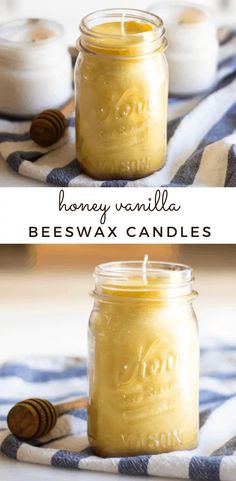 honey vanilla beeswax candles are the perfect gift for someone who loves beeswax