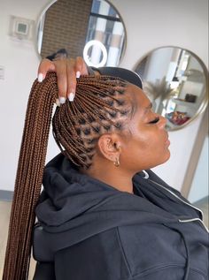 Rasta Braids Hairstyles, Long Box Braids Hairstyles, Rasta Braids, Braiding Hair Colors, Box Braid Hair, Cornrows Braids For Black Women, Hairstyles For Ladies, Stylish Naija, Short Box Braids Hairstyles