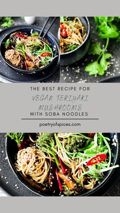 the best recipe for vegan thai noodles with soba noodles