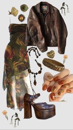 Small Space Closet, Whimsigoth Outfits, Fest Outfits, Estilo Hippie, Nail Fashion, How To Design