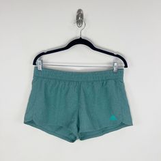 Material: Polyester Color: Legacy Teal Pattern: Check Silhouette: Athletic Shorts Features: Lightweight, Elastic Waist Style: Running, Jogging, Gym, Training, Athletic, Athleisure Condition: New with tags Comes from smoke free, pet friendly home. Waist 15.5” Front Rise 8.5” Inseam 2.5” Measurements are approximate and are taken lying flat. Shipped with USPS Ground Mail A5 Adidas Shorts Women, Teal Pattern, Adidas Shorts, Active Wear Shorts, Shorts Women, Gym Training, Athletic Shorts, Athleisure, Pet Friendly