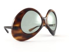 Luxury Vintage Rectangular Sunglasses, 60s Sunglasses Vintage, 1960s Sunglasses, 2000s Sunglasses, Pierre Cardin 1960s, Vintage Brown Sunglasses With Mirrored Lenses, Luxury Vintage Cat Eye Sunglasses, Swarovski Sunglasses