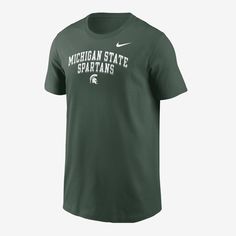 the michigan state spartans nike t - shirt