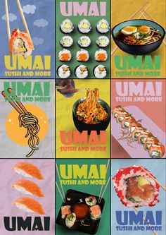 #poster
#graphic design

#adobe
#photoshop
#illustrator
#sushi Restaurant Graphic Design, Sushi Restaurants, Japanese Poster, Design Posters, Vintage Graphic Design, Food Magazine