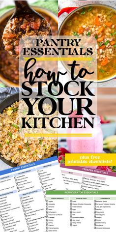 the pantry essentials guide for how to stock your kitchen