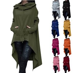 PRICES MAY VARY. Womens Slim Fit Zip Up Hoodie with Pockets Short Sleeve Full Zip Hooded Sweatshirt Women Hoodie Long Sleeve Sweatshirt Tops Women Pullover with Zipper Hoodies Lined Fleece Collar Pullover 1/2 Zipper Sweatshirts Crop Thumb Hole long sleeve workout Tops for women Lightweight Zip Up Hoodies for Women Hooded Sweatshirts Long Sleeve Thin Jacket with Zipper Basic Lightweight Pullover Hoodie Sweatshirt Women's Lightweight Pullover Hoodies Casual Long Sleeve Sweatshirts Tops Pocket Wome Poncho Coat, Loose Coat, Loose Coats, Oversize Women, Hoodie Coat, Sweatshirt Women, Poncho Cape, Looks Style, Hooded Sweater