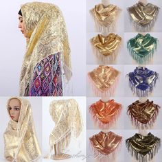 Muslim Islamic Women Real Silk Square Scarf Ethnic Hijab Headwrap Bandanas Shawl   Description:       Contact Us We strive to earn 100% perfect "Five-Star" scores from you. The  star-scores are very important to us. If anything goes wrong, before leaving any feedbacks and Detailed Seller Ratings (DSR), please contact us via EBay message, we will get back to you within 24 hours (weekends and Chinese holidays not be included). If you can't get our response within 24 hours, please check if it was i Traditional One-size Headscarf For Festivals, Traditional Headscarf For Festivals, Traditional Festival Headscarf One Size, Traditional One-size Festival Headscarf, Traditional Bandana For Festival, Bohemian Style Dupatta Scarves For Eid, Bohemian Dupatta Scarves For Eid, Bohemian Shawl Scarves For Eid, Bohemian Gold Shawl Scarves