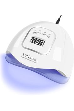 UV Gel Nail Lamp, 150W Sensor Led Nail Dryer 4 Timer Setting UV Nail Light for Gel Polish Curing Professional Nail Art Accessories (White) Professional Nail Art, Nail Dryer, Nail Lamp, Nail Art Accessories, Uv Gel, Art Accessories, Gel Nail