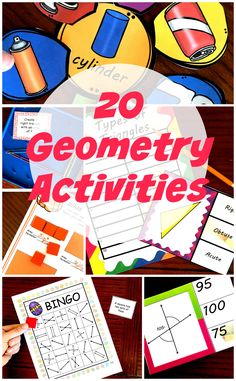 20 geometric activities for kids to do in the classroom