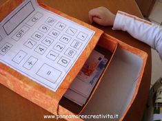 How To Make A Cash Register Diy, Diy Cash Register, Making Change, Prop Box, Dramatic Play Preschool, Fake Money, Play Money, Play Shop, Tot School