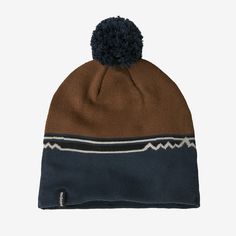 Even on the coldest days, a steep trail run or a strenuous lead can give you a head of steam, so we designed the Lightweight Powder Town Beanie for high-output mountain pursuits in a weight that’s just right for going fast. Made from soft, comfortable recycled polyester, it stays dry when you’re facing a squall, insulates even when wet and feels smooth and itch-free on the skin. The textured knit construction includes a handy cuff that can be worn up in warmer conditions or down when you need mo 50% Logo, Snowboarding Outfit, Winter Beanie, Ski Snowboard, Pom Beanie, Textured Knit, Ski And Snowboard, Cold Day, Beanie Hats