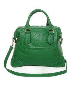 green handbag.  perfect for spring...and summer...and always...