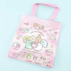 Sumikko Gurashi & Jewels Shoulder Bag - Blippo Kawaii Shop Kawaii Multicolor Bags With Cute Design, Kawaii Multicolor Shoulder Bag As Gift, Kawaii Multicolor Rectangular Bag, Harajuku Style Cute Shoulder Bag For Gift, Pink Cartoon Print Bag For Everyday Use, Kawaii Rectangular Shoulder Bag, Kawaii Rectangular Shoulder Bag With Cute Design, Kawaii Multicolor Rectangular Shoulder Bag, Cute Rectangular Bag With Cartoon Print