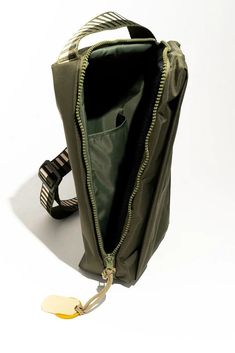 Nylon Fashion Handbags - Belt Bag - Crossbody Functional Nylon Shoulder Bag With Water Bottle Pocket, Military Style Rectangular Travel Bag, Military Style Khaki Bags For Travel, Military Style Khaki Travel Bag, Military-style Khaki Travel Bags, Military Style Nylon Bags For Everyday Use, Military Nylon Bags For Outdoor, Military Style Nylon Bags For Outdoor, Khaki Nylon Shoulder Bag For Outdoor Activities