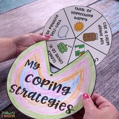 Coping Strategies Wheel - SEL Activity for Self-Regulation and Managing Emotions Sel Activity, Manage Emotions, Teaching Mindfulness, Coping Skills Activities, Emotions Activities, Social Emotional Activities, Mental Health Activities, Health Fair, School Social Work