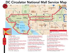 the dc circular mail service map