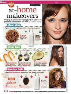 Magazine Activities, 2000s Magazines, Makeup Ads, Teen Magazine, Curly Hair Styles Easy, Cobbler Recipes, Flawless Face, Vintage Makeup, Ripe Avocado