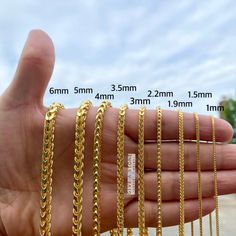 Description: -These Chains are Italian Factory made from 14K Gold over Genuine .925 Sterling Silver, Men and Woman -The Quality of these Chains are Excellent and Made to Last. Length ranges from 16 to 30 inches (depending on selection) ￼ Size (mm) ranges from 1mm-5mm (depending on selection) About us: -We've Been Jewelry Wholesalers for 25 Years! -Have any Questions? Please send an Etsy message. WE ARE ALWAYS HAPPY TO HELP!! -Free Domestic Shipping, Mens Chain Designs, Mens Gold Chain Necklace, Gold Neck Chain, Real Gold Chains, Playstation Controller, Cuban Chain Necklace, Modern Gold Jewelry, Gold Chain Design, Mens Gold Jewelry