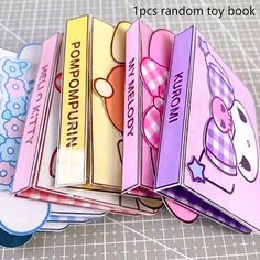 there are many books that are folded in the shape of an origami book