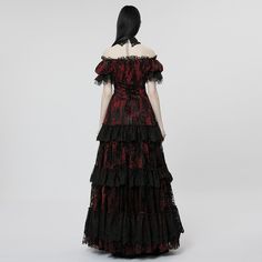 Material:?Polyester; Polyamide; Elastane 
Weight: 1.15KG 
Size: XS-4XL 
SKU:?WQ-613LQF? Red Gothic Dress, Gothic Fashion Dresses, Punk Skirt, Gothic Skirt, Red Gothic, Gothic Wedding Dress, Punk Dress, Gothic Corset, Inverted Triangle