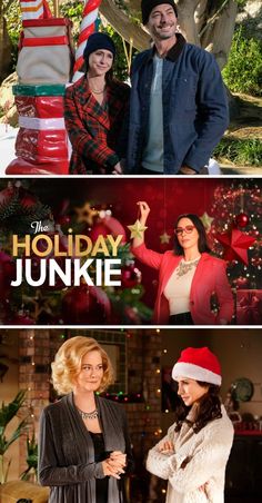 The Holiday Junkie, 2024 Lifetime Christmas movie starring Jennifer Love Hewitt, Brian Hallisay, Kristin Chenoweth, Lynn Andrews, and Debra Christofferson. Premieres Sat., Dec 14 at 8/7c, 2024 on Lifetime Channel; Stream Next Day. Andie and her mother Mimi run a company called The Holiday Junkie, a decorating and planning service for all holiday needs. But after Mimi passes away, Andie is forced to face her first Christmas without her mother and carry The Holiday Junkie torch all on her own. Despite the challenges, Andie may also find some love at Christmas along the way! Brian Hallisay, Love At Christmas, Kristin Chenoweth, Jennifer Love Hewitt, Jennifer Love