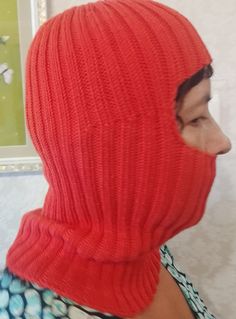 This accessory can be worn by civilians. It is very comfortable, because it does not press and covers the face well. Cotton red balaclava is quite comfortable in cool windy weather Composition: 100% cotton Casual Breathable Hooded Balaclava, Casual Knitted Balaclava For Outdoor, Casual Balaclava For Cold Weather, Casual Full Face Knitted Balaclava, Casual Full-face Balaclava For Cold Weather, Casual Full-face Balaclava, Breathable Casual Balaclava Mask, Casual Breathable Balaclava Mask, Casual Balaclava For Outdoor Activities