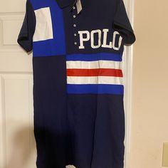 Multi Color Polo Dress Blue Fitted Polo Dress For Summer, Fitted Blue Polo Dress For Summer, Blue Fitted Polo Dress With Short Sleeves, Casual Fitted Blue Polo Dress, Blue Short Sleeve Polo Dress For Spring, Blue Casual Polo Dress For Summer, Casual Blue Polo Dress For Summer, White Floral Shirt, Plaid Flannel Dress