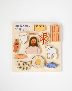 Religious Wooden Puzzle Christian Gift Ideas, Christian Products, Christian Kids, Mommy Life, Baptism Gifts, Poplar Wood, Wooden Puzzles, Future Kids, Future Baby