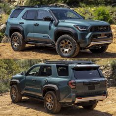 two different views of the new toyota bronco