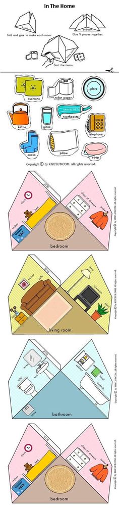 the diagram shows different types of boats and how they are used to travel on them