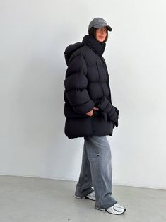 Black winter oversize puffer coat, Streetwear women jacket, Black Winter puffer jacket women, Warm winter jacket, Black puffer - Etsy Nederland Oversized Duck Down Outerwear For Fall, Oversized Solid Puffer Parka, Oversized Duck Down Parka For Fall, Thick Winter Puffer Jacket, Oversized Puffer Jacket For Fall Outdoor, Oversized Fall Puffer Jacket For Outdoor, Oversized Duck Down Puffer Jacket, Oversized Fall Outdoor Puffer Jacket, Thick Puffer Jacket For Winter