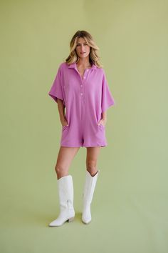 Why we love it: material is medium weight and falls perfectly quality slays soooooo soft + cozy loungey, oversized vibes the color is stun slouchy sleeve cute collar you will LIVE in this hunny from the beach to the grocery store, you'll never want to take it off button up dreamy with sneaks, slippers or cowgirl boots Sizing: Small: 00-4 Medium: 4-8 Large: 8-12 runs true to size, Skye is 5’8 & is wearing a size small. Haidyn is 5’5 and wearing a size Medium. PREORDER WILL SHIP 8/15 Cozy Oversized Collared Top, Oversized Cozy Collared Top, Spring Super Soft Loungewear Tops, Spring Super Soft Tops For Loungewear, Super Soft Spring Loungewear Tops, Cozy Collared Tops For Spring, Spring Super Soft Relaxed Fit Tops, Cozy Collared Top With Relaxed Fit, Oversized Collared Tops For Loungewear