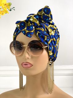 This is NOT Pretied African print/Satin Headwrap which can be tied in different ways. 2-piece set Please indicate if you would like straight piece attached at the back of the bonnet. Straight piece measures approximately 90 inches long and 3.5 inches wide. Please note : Some colors may vary due to different screens and lighting in the photo. Beach Turban With Knotted Detail, Adjustable Wrap Turban For Summer, Adjustable Summer Wrap Turban, Summer Wrap Turban, Bohemian Wrap Turban With Adjustable Fit, Bohemian Adjustable Wrap Turban, Adjustable Bohemian Wrap Turban, Adjustable Headwrap, Head Ties