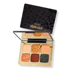 Maneater Catitude Eyeshadow Palette - Tarte | Ulta Beauty Eyes Features, Tarte Eyeshadow Palette, Bold Eyes, Tarte Cosmetics, Tarte Makeup, Pink Eyeshadow, Eye Look, Eyeshadow Brushes, Beauty Wellness