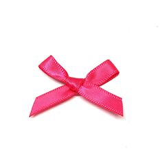 a pink bow on a white background with clipping for the word love written below it