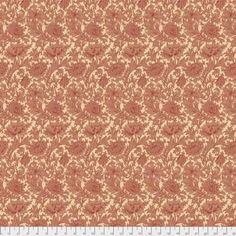 an old fashioned wallpaper pattern in red and beige