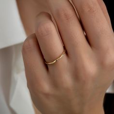 14K Gold Auger Combined Minimal Ring, Auger Ring, Combinable Ring, Gold Ring, Handmade Ring, Gift for Her, Gift for Mom ITEM DETAILS ❆ All our jewelleries are handmade with Love and Care 💓 ❆ Material: 14K Gold. ❆ Gram: 1,00 gr ❆ Each item is made to order. Since all of our products are handmade, there may be -) 10% deviation in the specified weight. ❆ DO YOU LIKE THIS RING? You can get more information about it below but if you have any questions, just send a message. PACKAGING ❆ They are sent Classic Handmade Stackable Promise Rings, Dainty Handmade Round Band Ring, Handmade Dainty Round Band Ring, Classic Handmade Gold Stackable Rings, Handmade Open Band Rings For Everyday, Classic Handmade Stackable Rings For Anniversary, Handmade Classic Stackable Rings For Anniversary, Classic Handmade Stackable Rings As Gift, Handmade Classic Stackable Rings