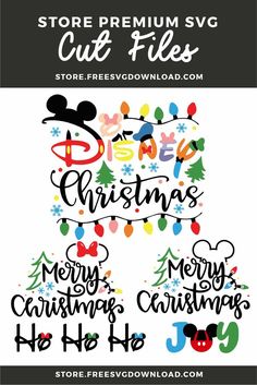 mickey mouse christmas svt files