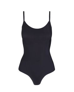 Commando's Zone Smoothing Bodysuit features light to medium compression plus extra-targeted smoothing properties through zoned smoothing panels for a seamless and smooth undergarment effect. Luxury microfiber blend (70% nylon, 30% elastane) Wrinkle free Four-way stretch and high recovery High fabric breathability Signature raw-cut hem, thong bottom, and adjustable straps Pilling resistant Ultra soft Moisture-wicking High Stretch Sleeveless Bodysuit, Black Seamless No-show Shapewear, Sleeveless Second-skin Nylon Bodysuit, Sleeveless Moisture-wicking Solid Bodysuit, Black Sleeveless Moisture-wicking Bodysuit, Feature Light, Black Bodysuit, Wrinkle Free, Shapewear